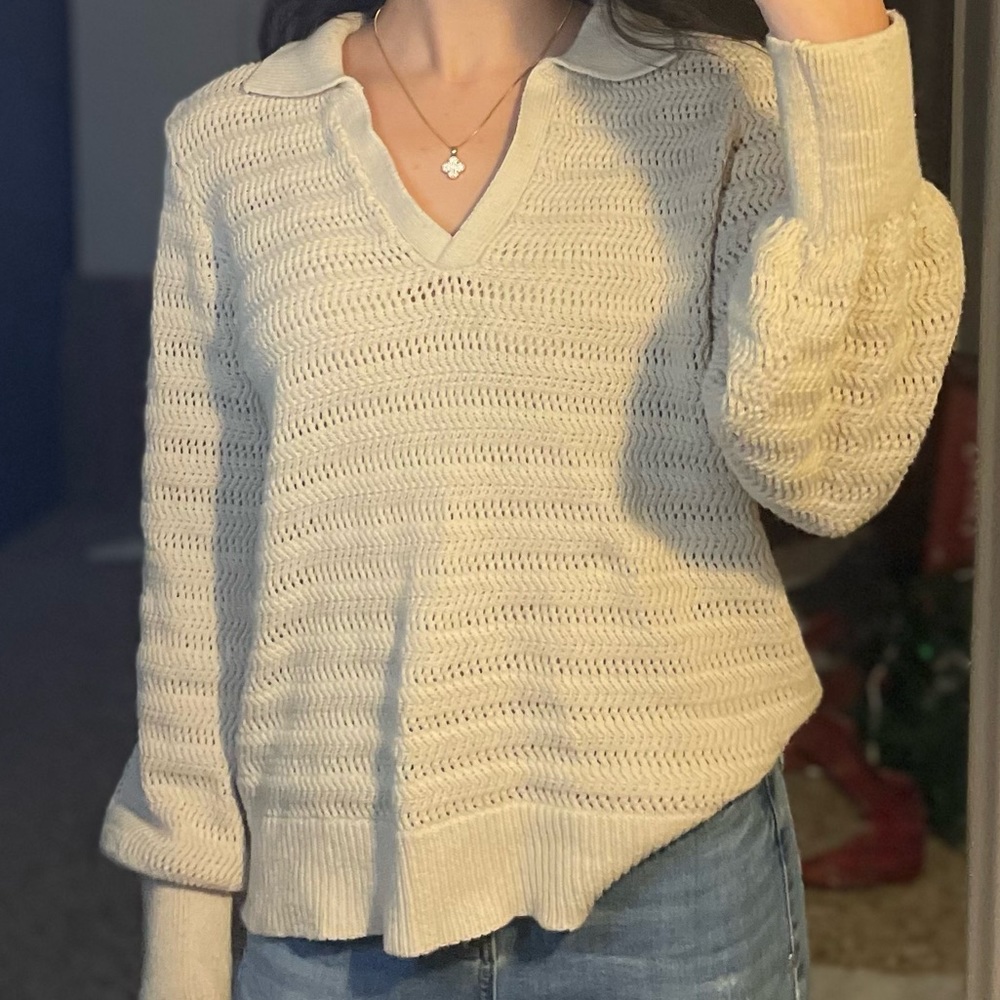 Tan Knit Sweater